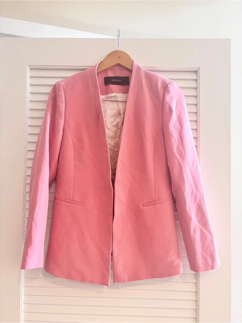 Zara Rose Pink Women's Blazer and Trousers Set